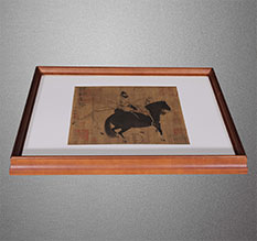 班玛书画装裱配框服务案例